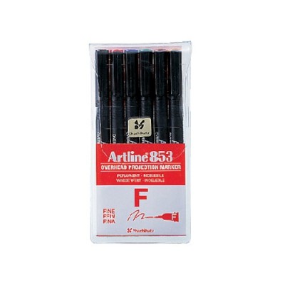 Pulpen Artline OHP EK-853-F 6 Warna 0.5